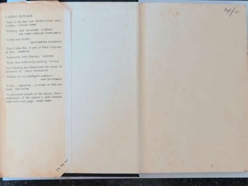 Rare!! 4th edition Ian Fleming Casino Royale