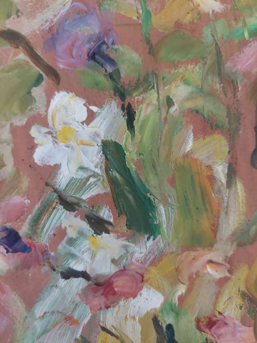 Wow!! Kenneth Baker oil on board 425 x 285mm dated 79 Value R4500
