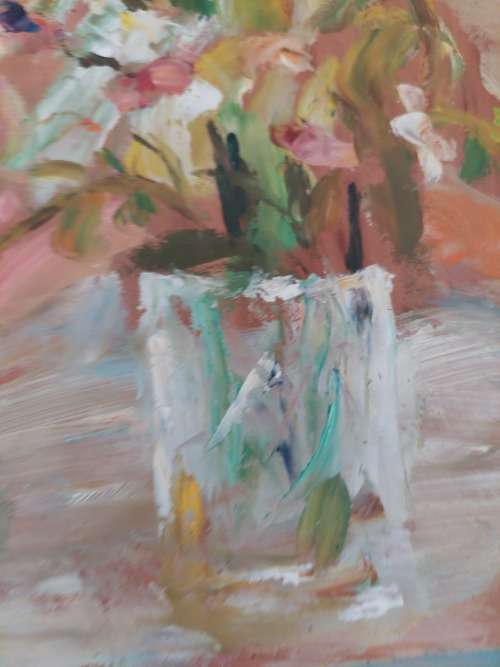 Wow!! Kenneth Baker oil on board 425 x 285mm dated 79 Value R4500