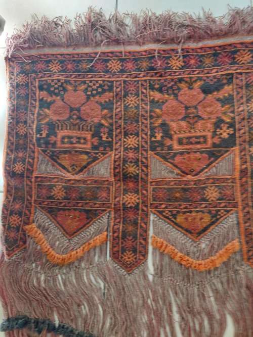 Spectacular!! Vintage Turkish hand knotted tribal tent door Value R3500