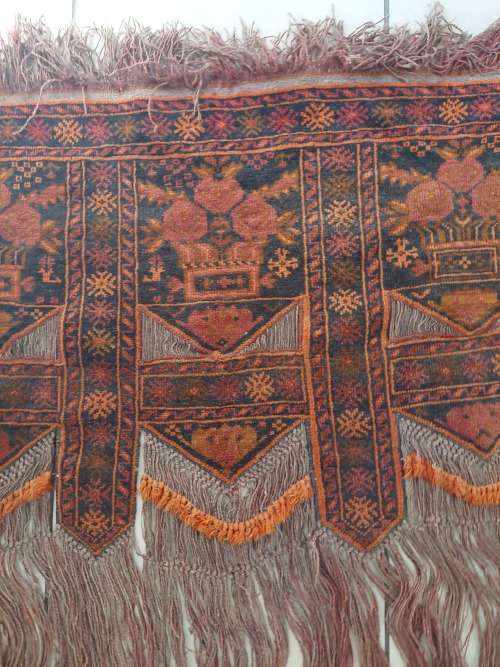 Spectacular!! Vintage Turkish hand knotted tribal tent door Value R3500