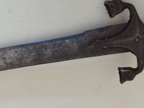 Rare!! 17th Century Indo-Persian Afghan Pulwar sword circa 1650 - 1680