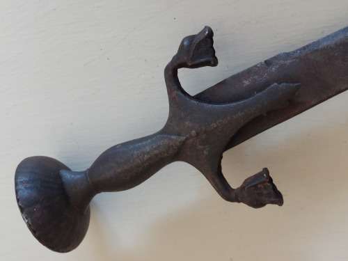 Rare!! 17th Century Indo-Persian Afghan Pulwar sword circa 1650 - 1680