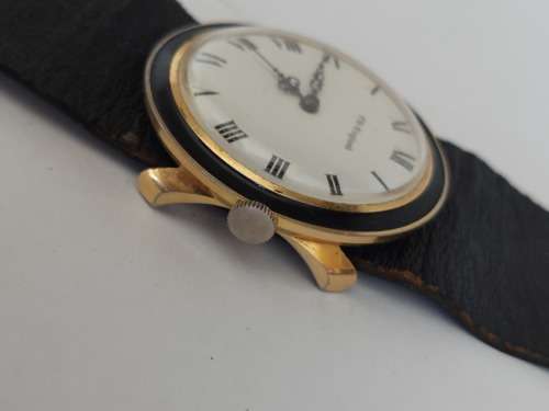 Vintage Old English large face wind up watch 100% working!!