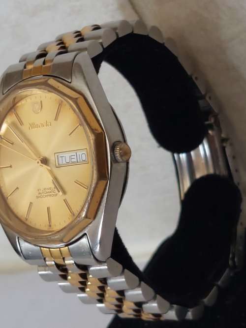 Wow!! Vintage Nivada 21 jewel automatic mens watch 100% working