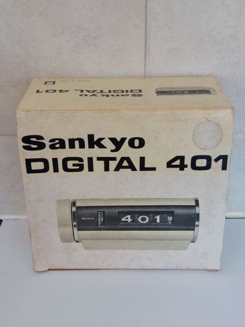 New old Stock!! 1970`s Sankyo digital 401 alarm clock value R3500