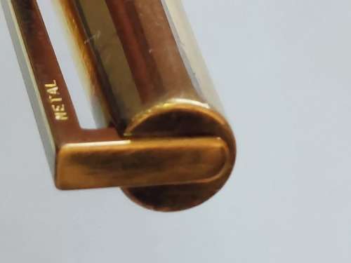 Rare!! Vintage St Dupont sterling silver ballpoint pen with gold plating Value R2500