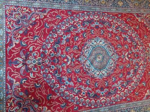 Magnificent high quality hand knotted Tabriz persian 300 x 200cm Value R21000