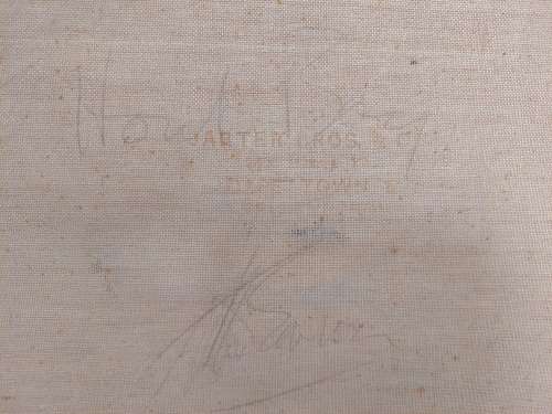 AMAZING!! Signed antique oil on canvas of Hout Bay 610 x 460mm Wow!!