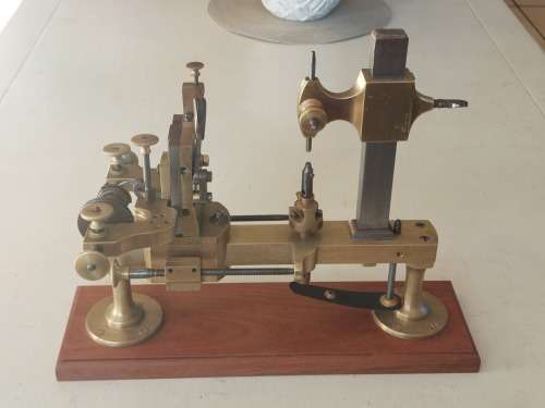 Rare!! 19th century watchmakers lathe circa 1880`s Value R15000