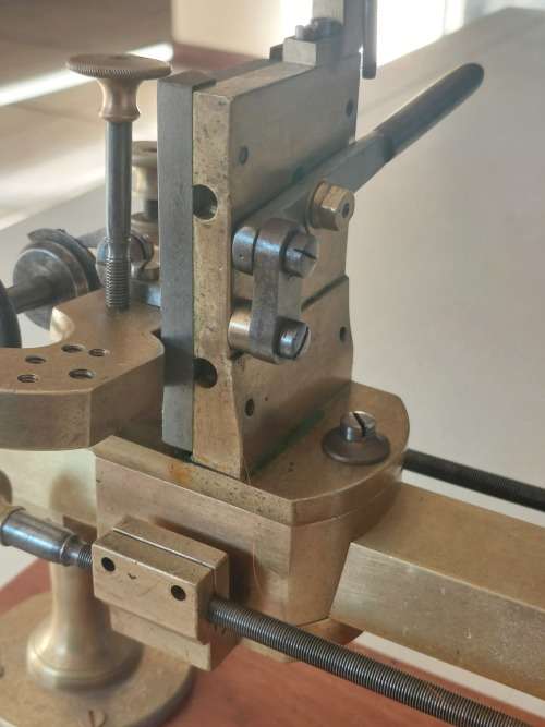 Rare!! 19th century watchmakers lathe circa 1880`s Value R15000