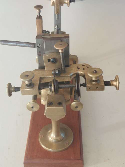 Rare!! 19th century watchmakers lathe circa 1880`s Value R15000