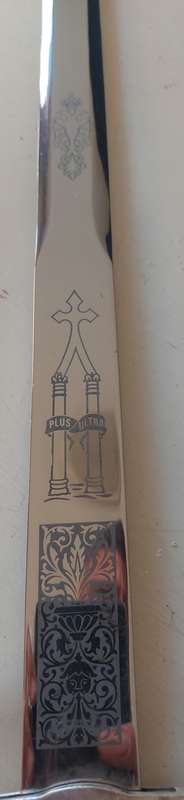 Wow!! Marto Toledo Charles V sword amazing piece Value R4500