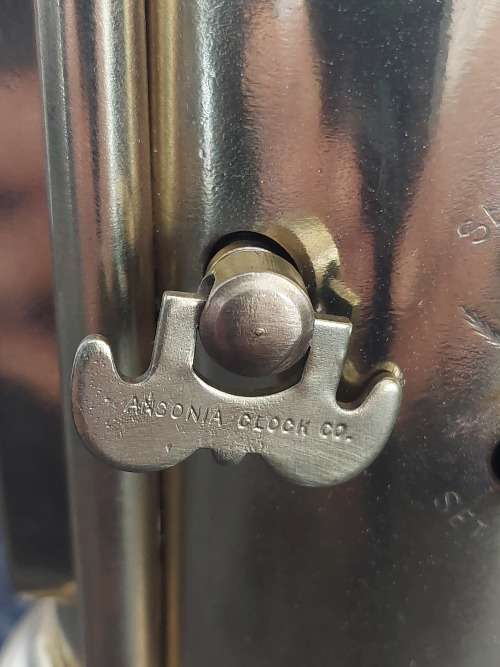 Rare!! 19th century Ansonia Peep `o Day carriage clock 100% working