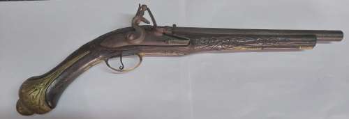 Rare!! 18th century Turkish Ottoman Empire flintlock pistol circa 1750 Value R9500