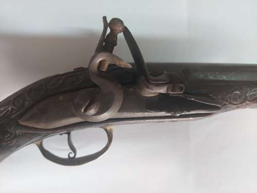 Rare!! 18th century Turkish Ottoman Empire flintlock pistol circa 1750 Value R9500