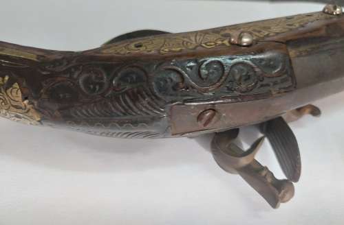Rare!! 18th century Turkish Ottoman Empire flintlock pistol circa 1750 Value R9500
