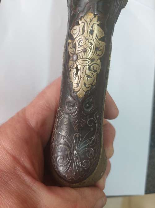 Rare!! 18th century Turkish Ottoman Empire flintlock pistol circa 1750 Value R9500