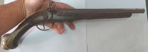 Rare!! 18th century Turkish Ottoman Empire flintlock pistol circa 1750 Value R9500
