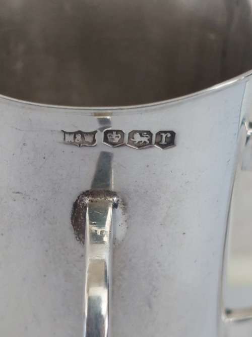 Very Rare!! 1934 Sheffield silver Irish Mether cup by Mappin & Webb 87,7g Value R3500