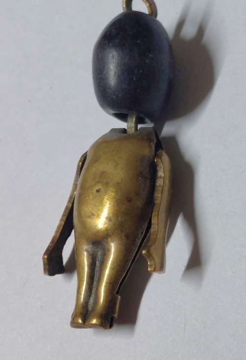 Rare!! WW1 `Fums up``touch wood` lucky charm Value R1000