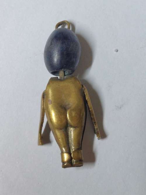 Rare!! WW1 `Fums up``touch wood` lucky charm Value R1000