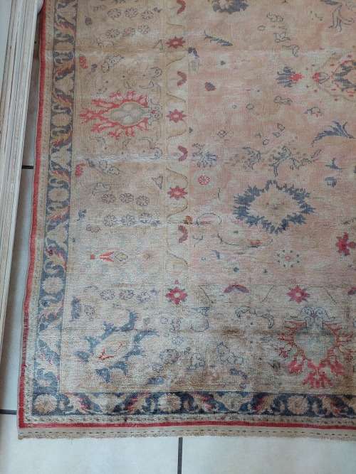 Magnificent!! Antique persian 100% silk carpet circa 1920 Value R15000