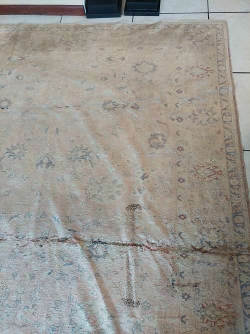 Magnificent!! Antique persian 100% silk carpet circa 1920 Value R15000