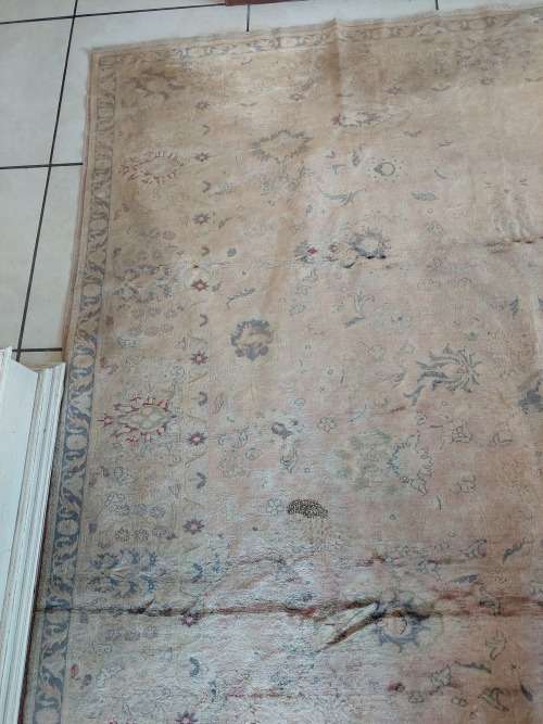 Magnificent!! Antique persian 100% silk carpet circa 1920 Value R15000