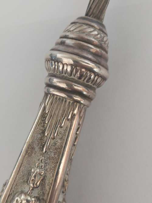 Rare!! Jewish sterling silver propelling candle minora lighter 123,5g Value R2500