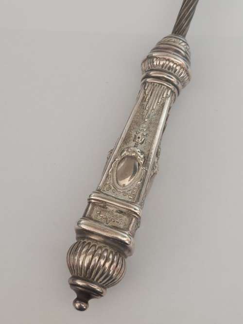 Rare!! Jewish sterling silver propelling candle minora lighter 123,5g Value R2500