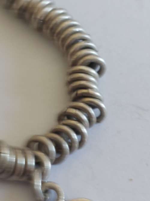 Lovely sterling silver stretchy bracelet 19,2g