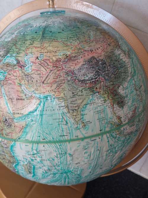 Wow!! Near Mint!! Vintage Replogle globe world ocean series globe