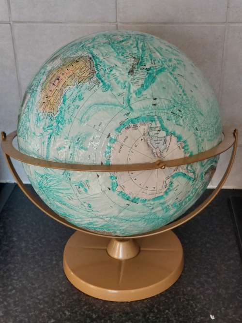 Wow!! Near Mint!! Vintage Replogle globe world ocean series globe