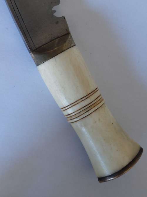 Large vintage Nepal Gurkha bone handle Kukri amazing piece Value R2500