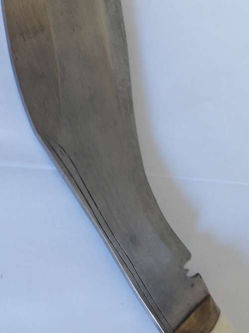 Large vintage Nepal Gurkha bone handle Kukri amazing piece Value R2500