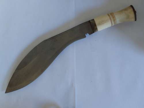 Large vintage Nepal Gurkha bone handle Kukri amazing piece Value R2500