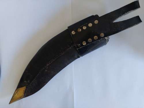 Large vintage Nepal Gurkha bone handle Kukri amazing piece Value R2500