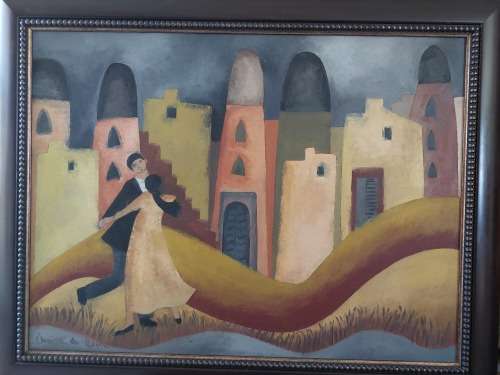 Gorgeous Christa de Kock acrylic on board 800 x 600mm Value R5500
