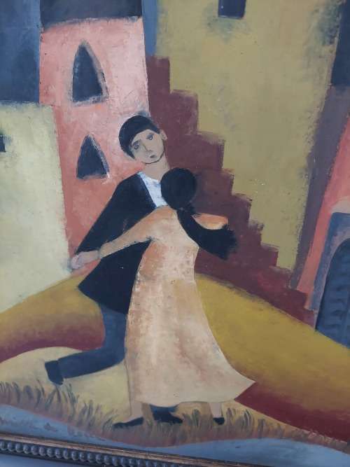 Gorgeous Christa de Kock acrylic on board 800 x 600mm Value R5500