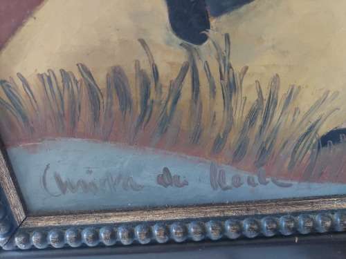Gorgeous Christa de Kock acrylic on board 800 x 600mm Value R5500
