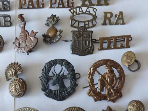 Amazing high value Collection of Military badges wow!!