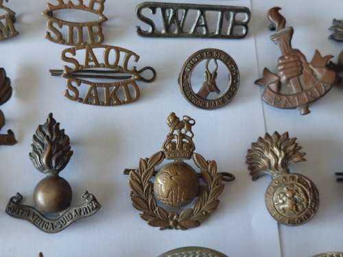 Amazing high value Collection of Military badges wow!!