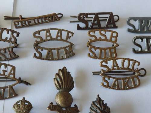 Amazing high value Collection of Military badges wow!!