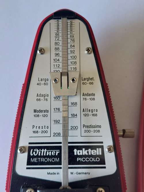 Vintage Wittner Taktell Piccolo Metronome Value R750
