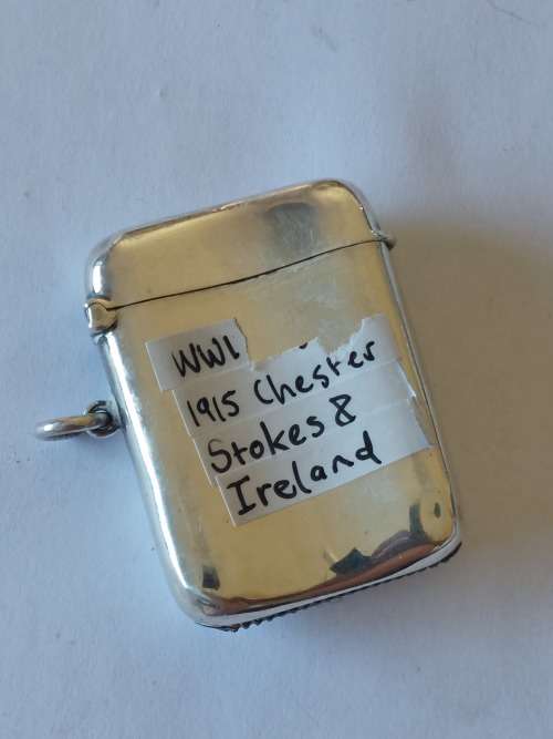 Rare!! WW1,  1915 Chester silver Northern Command bombing school value R2500