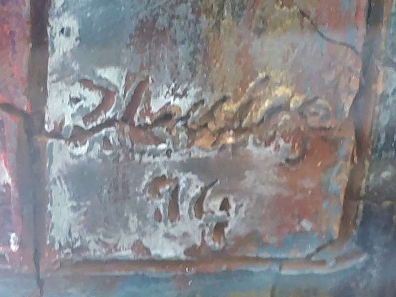 Increadible!! Pieter Lessing oil on clay Value R2500