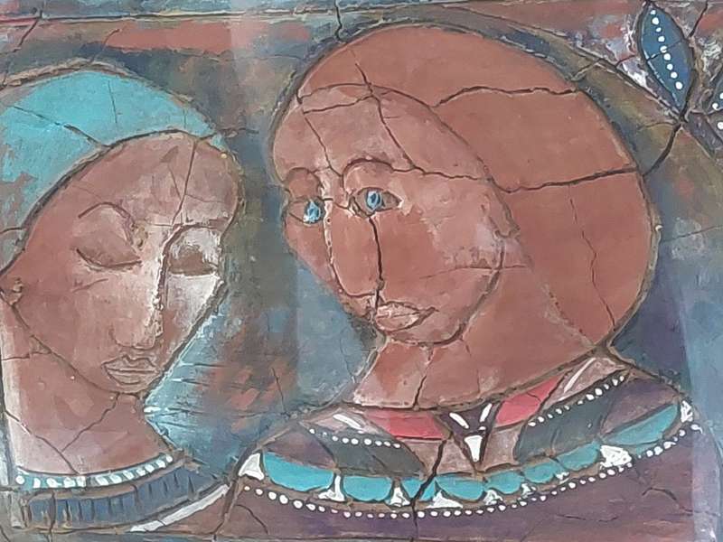 Increadible!! Pieter Lessing oil on clay Value R2500