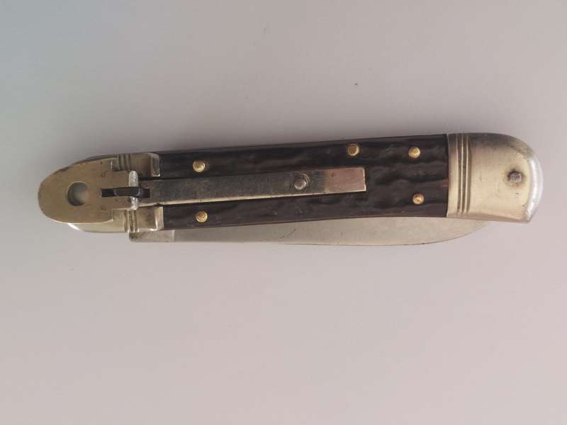 Rare!! Vintage Robert Klaas kissing cranes stag horn springer knife Value R1500