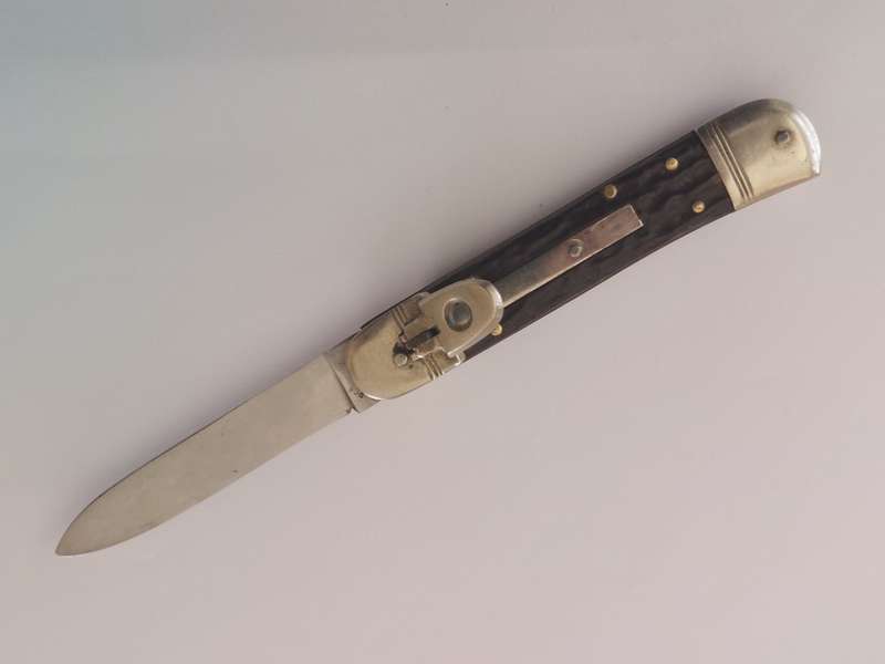 Rare!! Vintage Robert Klaas kissing cranes stag horn springer knife Value R1500